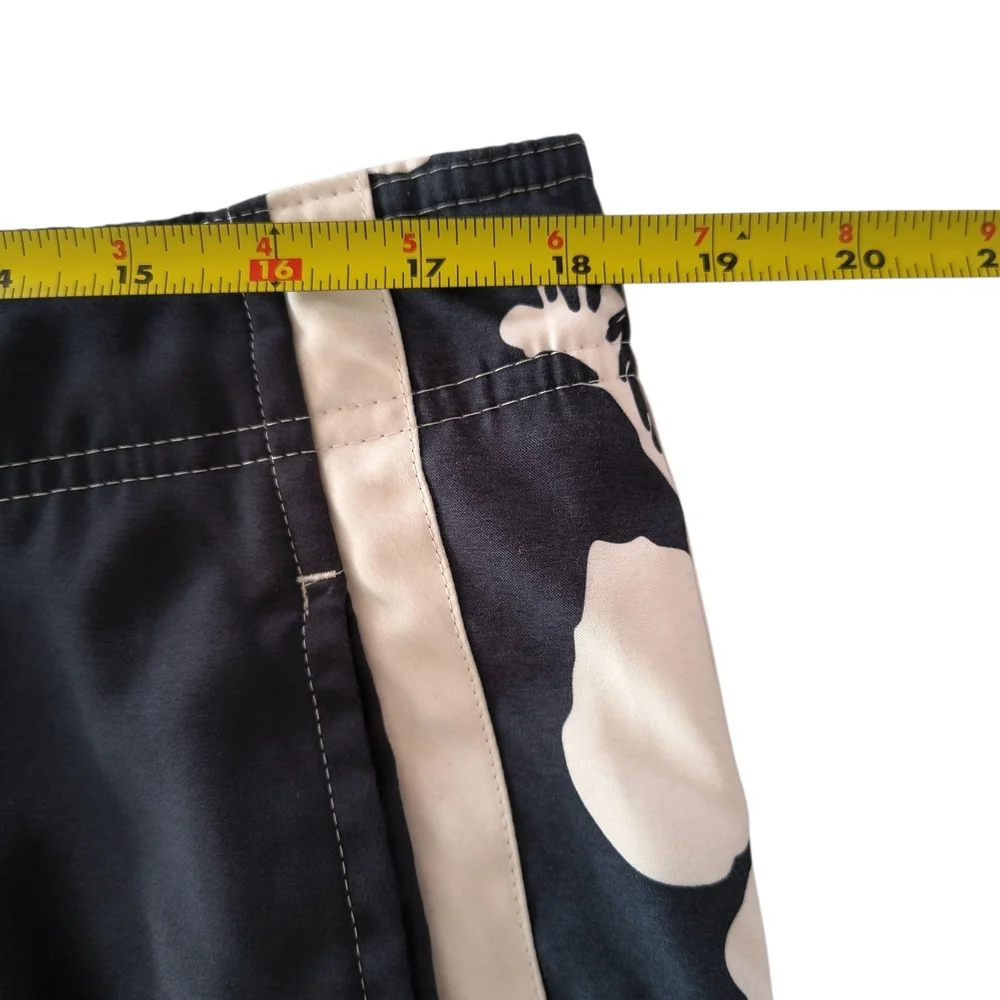 Tony Hawk Navy Blue and White Swim Trunks/Board Shorts Size M